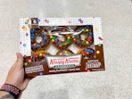 boxes of krispy kreme m&m donuts in store