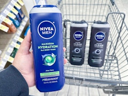 Get 3 Nivea Men Body Washes for $5 at Walgreens card image