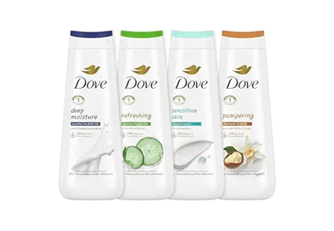 Dove Body Wash 4-Pack