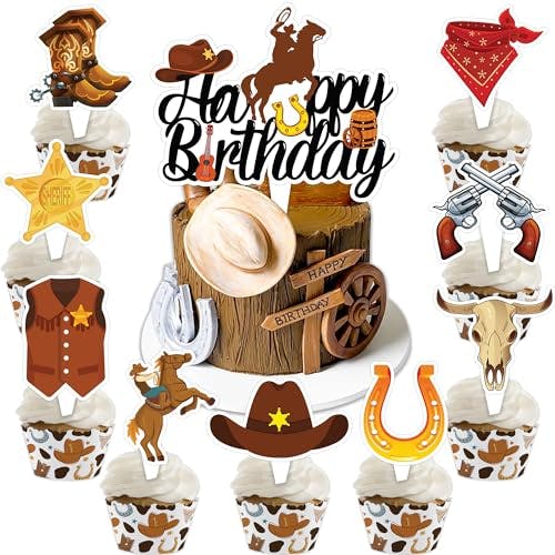 Cowboy Cake Topper Picks