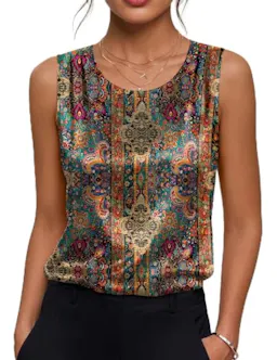 Women's Satin Tank Top