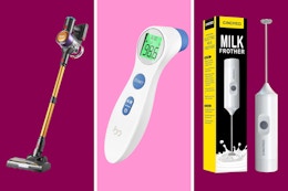 Must-Have Amazon Promo Code Deals: $60 Stick Vac, $7 Forehead Thermometer card image