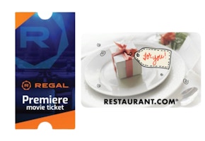 2 Regal Premiere eTickets Bundle