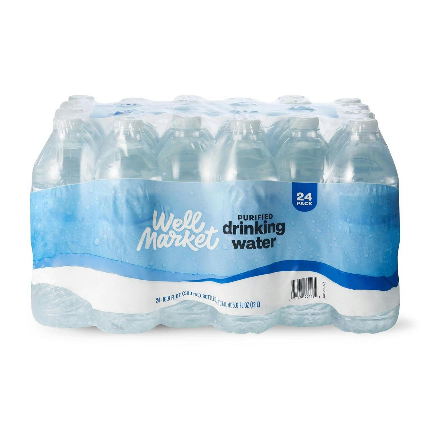 Well Market Purified Water 24-Pack