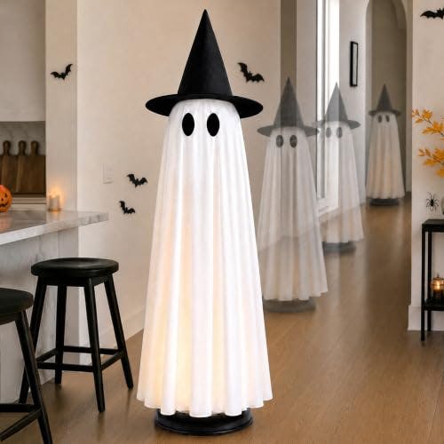 Lighted Animated Floating Ghost