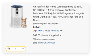 KOIOS H13 True HEPA Air Purifier