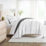 Stitched Stripe Reversible Comforter