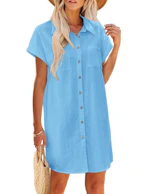 Women's Shirt Dress