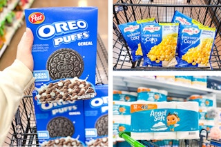 cereal vegetables toilet paper collage