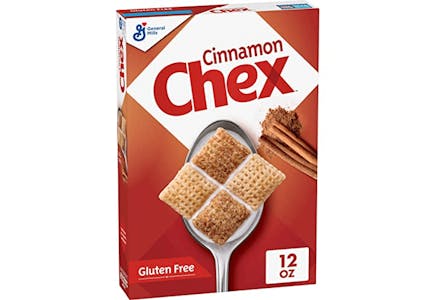 2 Cinnamon Chex Cereal Boxes