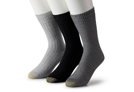 Goldtone Men's Sock Set