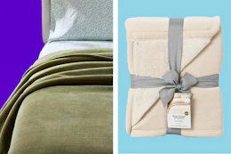 Better Homes & Gardens Blanket in 2 different colors