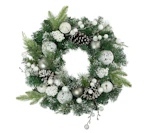 Pine Frosted Christmas Wreath