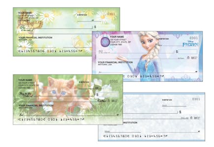 4 Personalized Checks Boxes