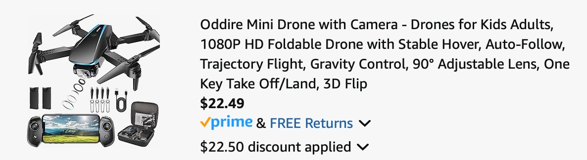Drone with Camera