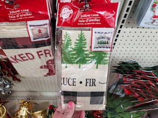 christmas themed pillow cover