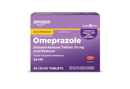 4 Amazon Basics Omeprazole Tablets