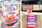 cereal soda eggs collage