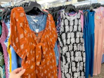 dresses in store on hanger at kohl's
