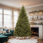 Artificial Spruce Christmas Tree