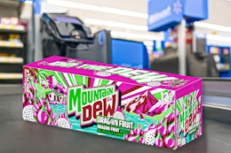 New Dragon Fruit Mountain Dew Flavor on Rollback for $6 at Walmart card image