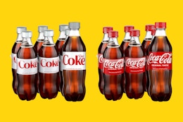 Coke Soda Packs, as Low as $3.43 With Amazon Coupon card image