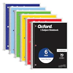 Spiral Notebook 6-Pack