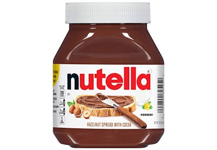 Nutella Hazelnut Spread Jar