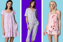 kohl's vera wang pjs