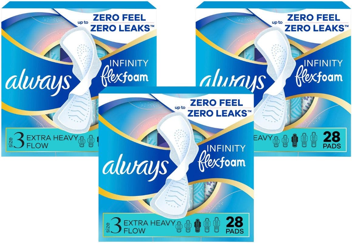 3 Always Infinity FlexFoam Pad Boxes