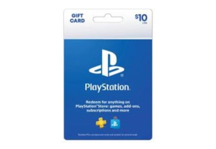 PlayStation $10 Gift Card