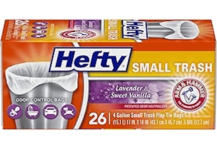 Hefty 4-Gallon Trash Bags