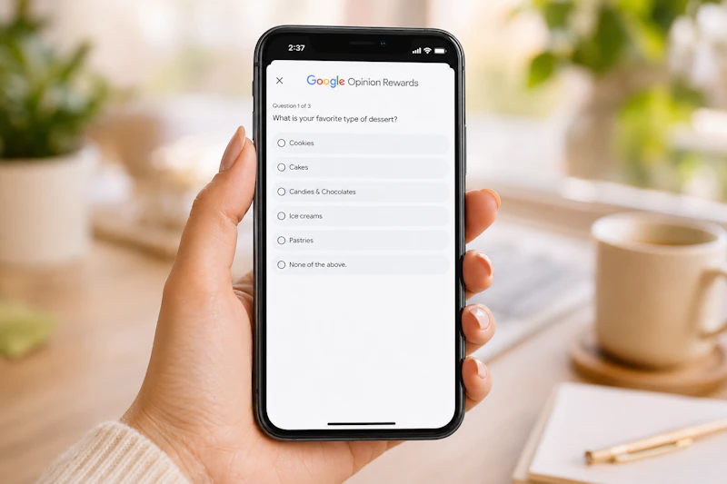 google opinion rewards