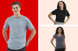 No Boundaries Tees, as Low as $3 at Walmart — Styles for Men and Women card image
