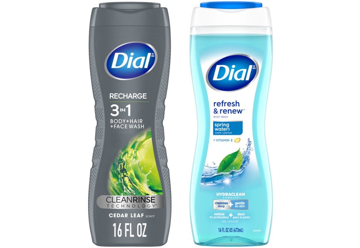 2 Dial Body Washes