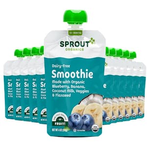 Sprout Toddler Smoothie Pouches 12-Pack