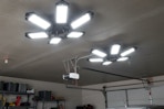 walmart led garage light set