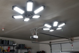 walmart led garage light set