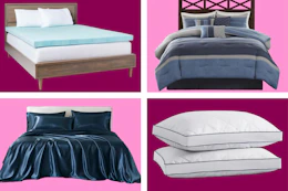 Overstock bedding deals: sheet sets, comforter set, pillow set