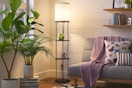Target Room Essentials floor shelf lamp