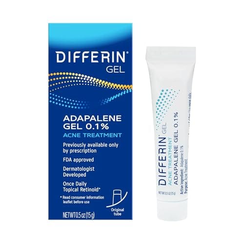 2 Differin Acne Treatment Gels