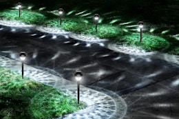Solar Lights 10-Pack, Just $20 on Amazon card image