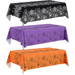 Halloween Tablecloth 3-Pack