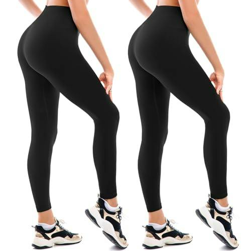 Women's Fleece-Lined Leggings 2-Pack