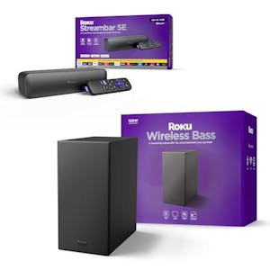 Roku 4K HDR Streambar SE + Bass Bundle