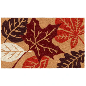 Fall Leaves Coir Mat