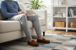 walmart dearfoams microsuede moccasin