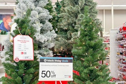 Christmas Tree Are 50% Off at Target — Prices Start at Just $9.50 card image