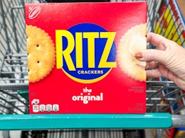 Nabisco Ritz Crackers, Only $1.99 at Kroger card image