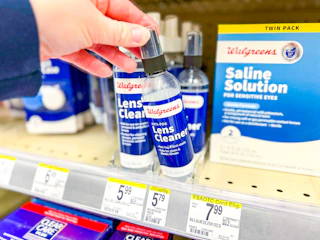 walgreens lens cleaner